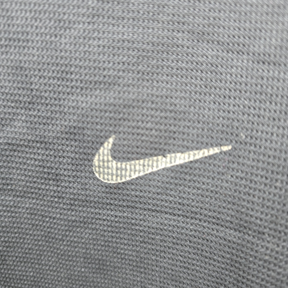Nike Men's Golf Polo Shirt in Black with Blue Accents, Size Large - Picture 4 of 5